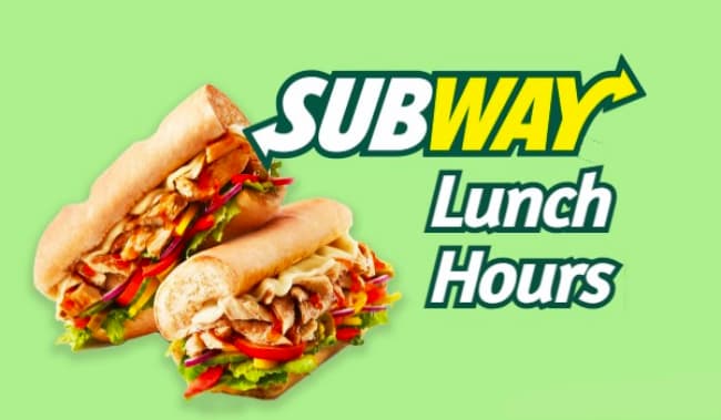 subway lunch hours
