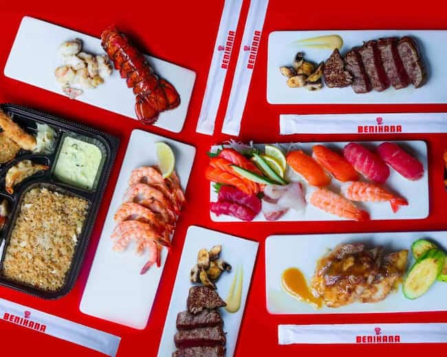 benihana lunch menu with prices