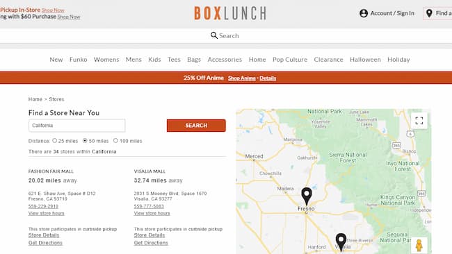 boxlunch locations