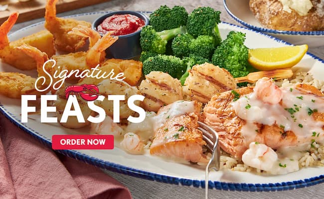 red lobster lunch menu hours