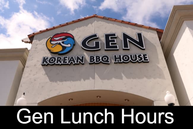 gen lunch hours