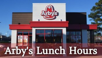 Arbys Lunch Hours