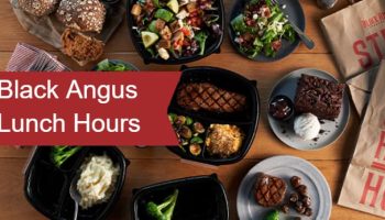 black angus lunch hours