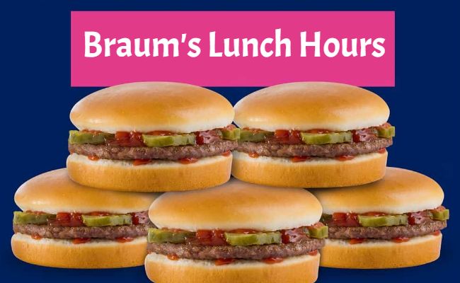 braum's lunch hours