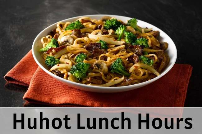 huhot lunch hours