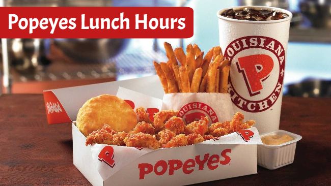 popeyes lunch hours