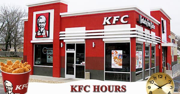 KFC Lunch Hours menu