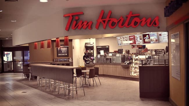 Tim Hortons lunch hours