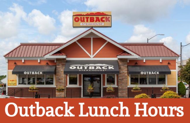outback lunch hours