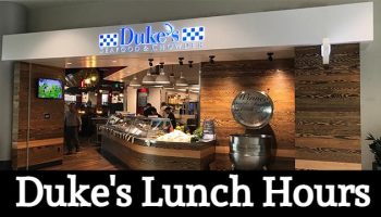 dukes lunch hours
