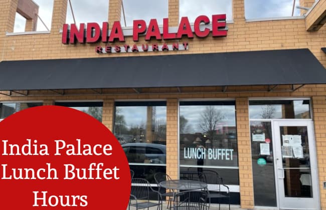 india palace lunch buffet hours