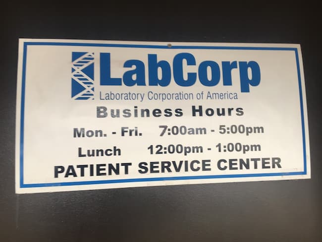 labcorp lunch menu
