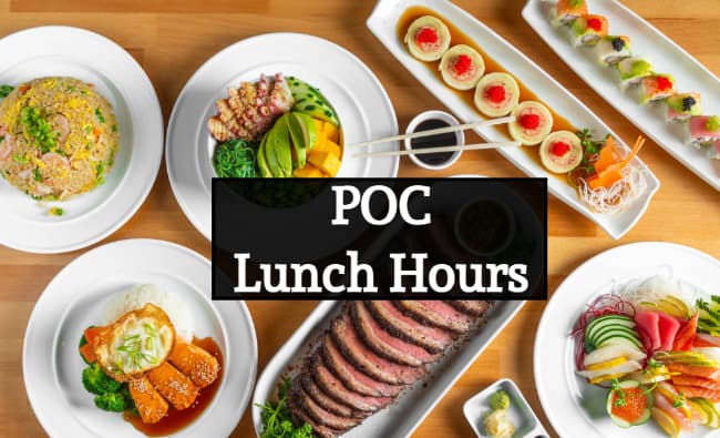 poc lunch hours