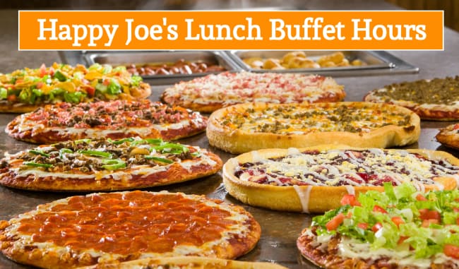 happy joe's lunch buffet hours