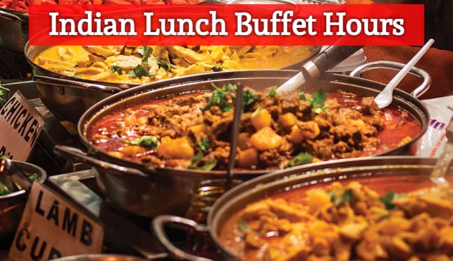 indian lunch buffet