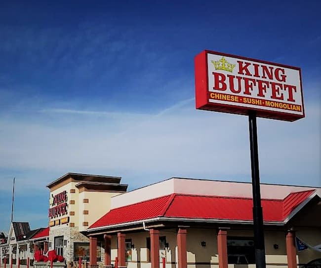  king buffet lunch special hours