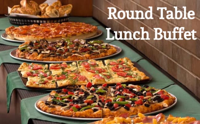 round table lunch buffet times