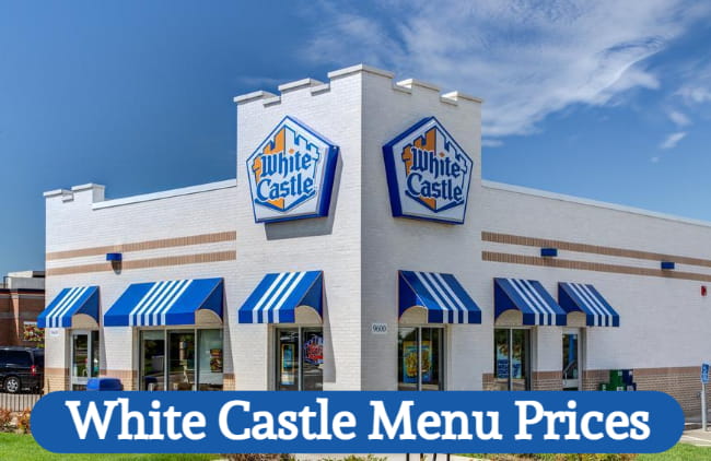 white castle menu