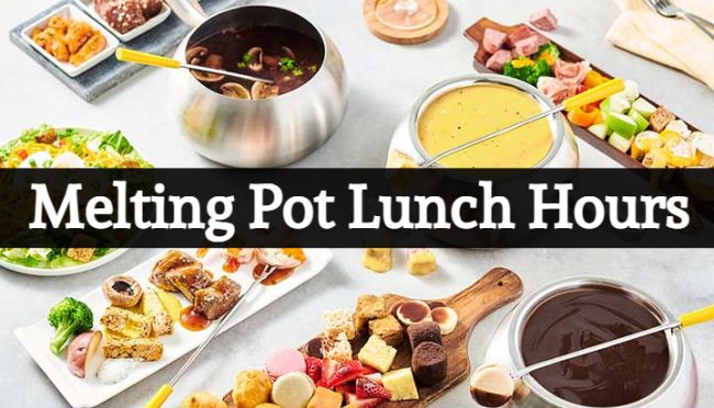 melting pot lunch hours