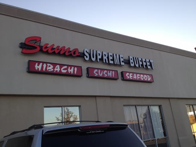 sumo buffet lunch hours