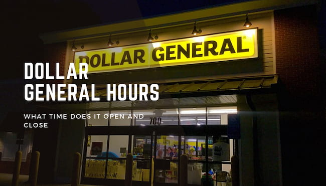 dollar general hours