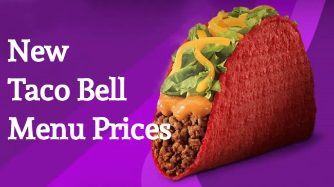 new taco bell menu