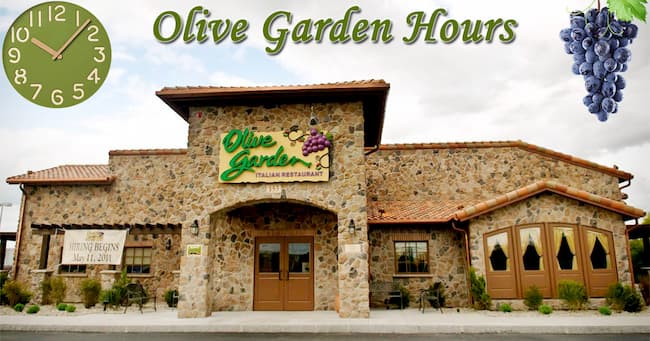 olive garden hours