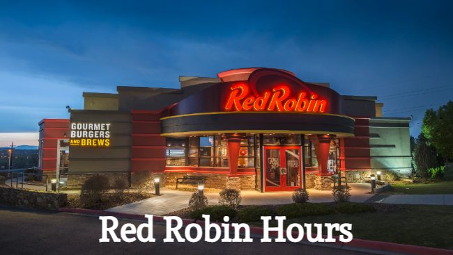 red robin hours