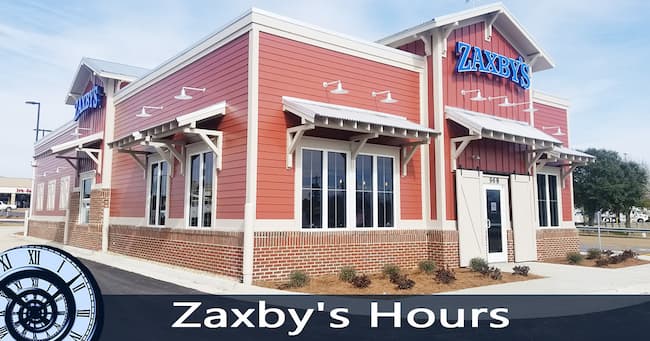 zaxby hours