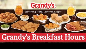 grandy's breakfast hours