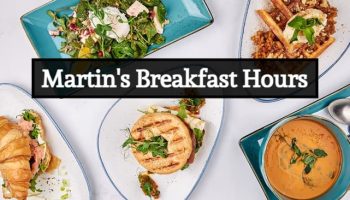 martin's breakfast hours