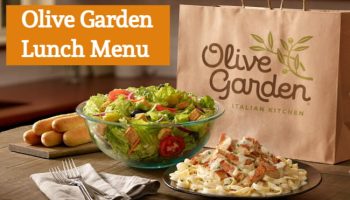 olive garden lunch menu