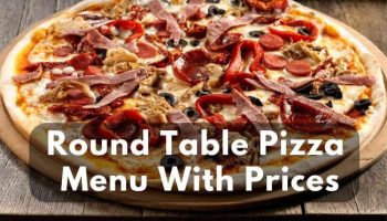Round Table Pizza Menu