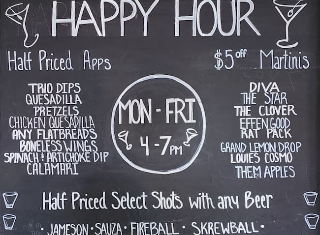 bar louie happy hour menu prices